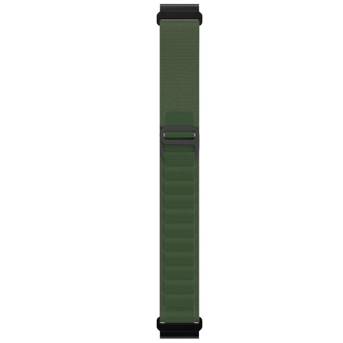 Bild 2, Klockarmband 26 mm Justerbart Nylon Grön