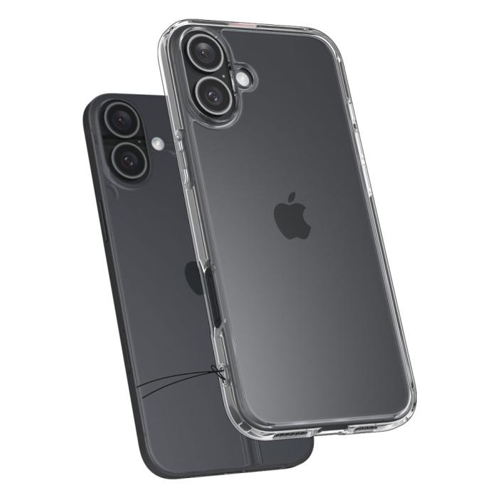 Bild 4, Spigen iPhone 16 Skal Ultra Hybrid Crystal Clear