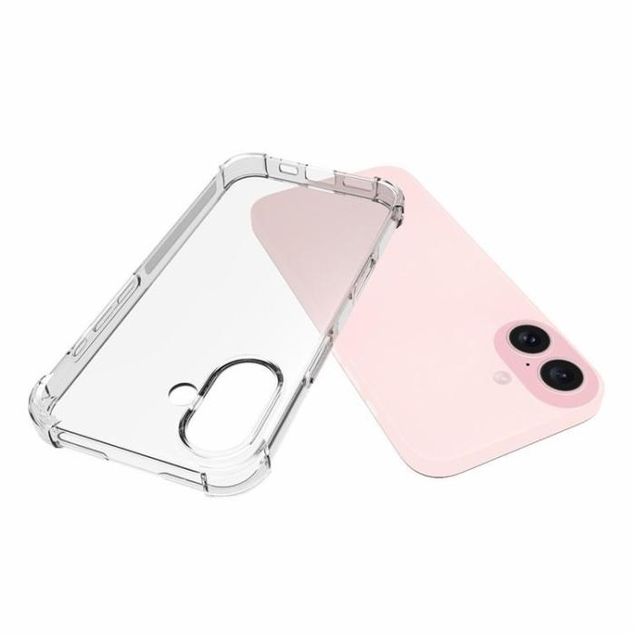 Bild 2, iPhone 16 Plus Skal Shockproof TPU Transparent