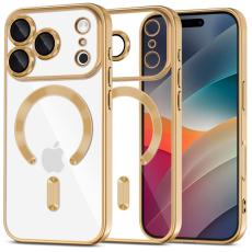 Tech-Protect iPhone 17 Pro Max Skal MagSafe MagFlex Shiny Gold