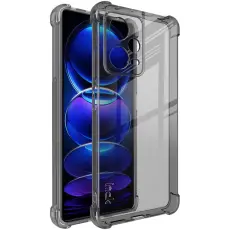 IMAK Xiaomi Redmi Note 12 Pro 5G Skal Shockproof TPU Tonad Svart