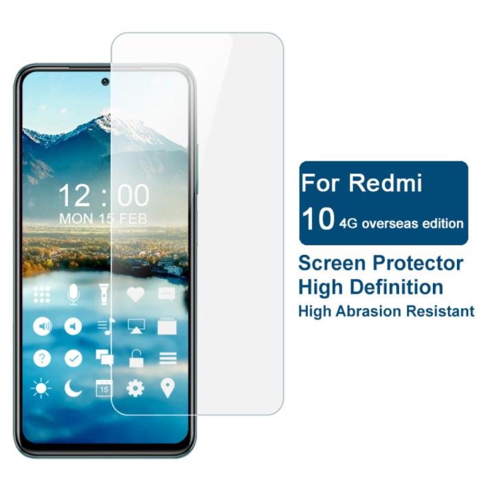 Bild 2, IMAK Xiaomi Redmi 10 Skärmskydd TPU Transparent