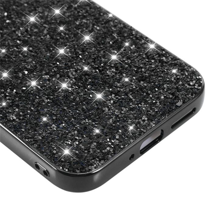 Bild 5, Google Pixel 10 / 10 Pro Skal Glitter Hybrid Svart