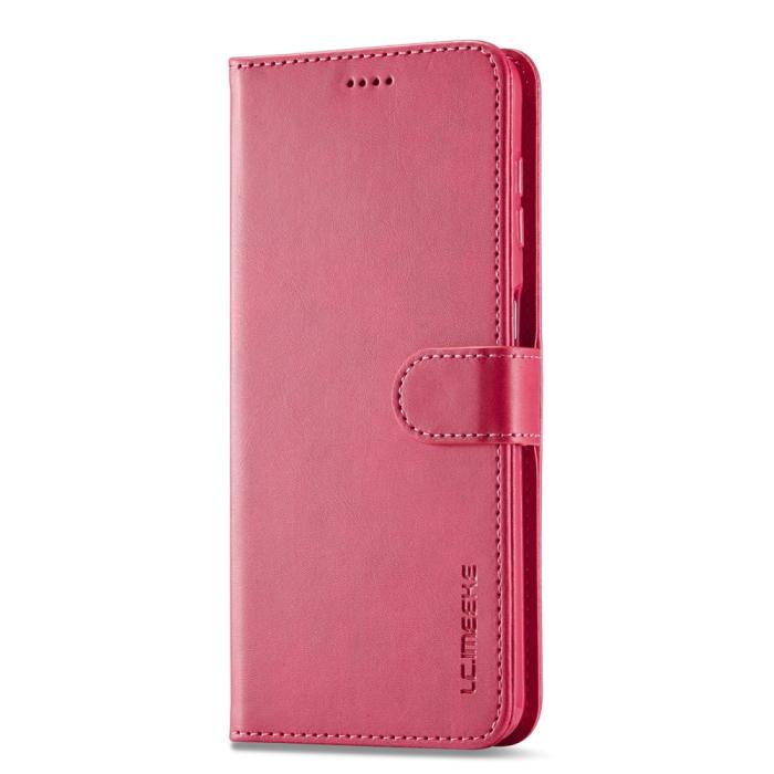 Bild 2, LC.IMEEKE Samsung Galaxy A04s / A13 5G Fodral Läder Röd/Rosa