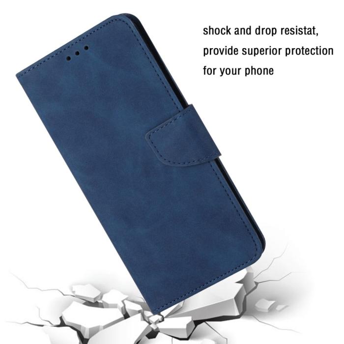 Bild 4, Samsung Galaxy S23 Ultra Fodral Läder Blå
