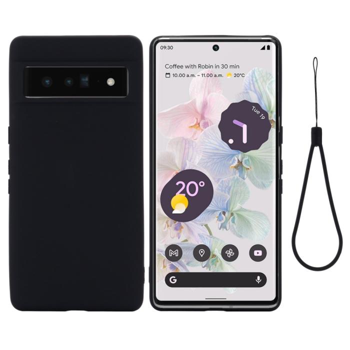 Bild 1, Google Pixel 7 Skal Liquid Silikon Svart