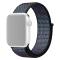 Nylon Armband Med Kardborreband Fäste Apple Watch 41/40/38 mm - Blå