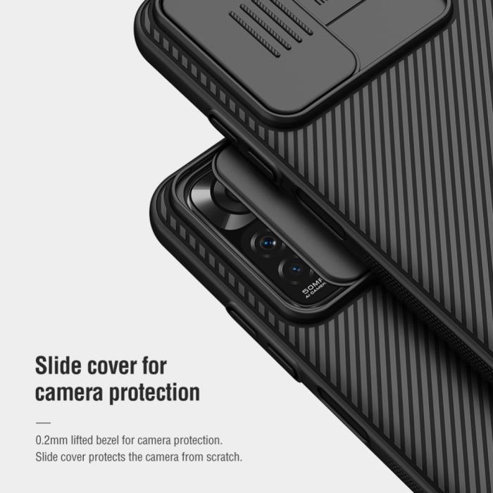 Bild 5, NILLKIN Xiaomi Redmi Note 11 4G Skal CamShield Pro Svart