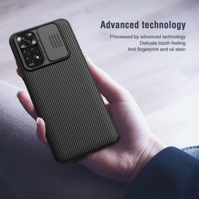 Bild 6, NILLKIN Xiaomi Redmi Note 11 4G Skal CamShield Pro Svart