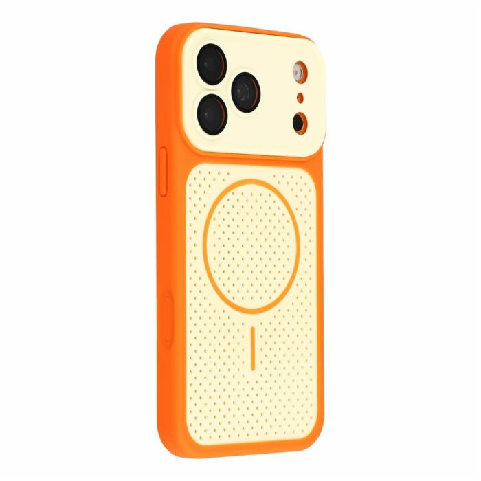 Bild 2, iPhone 18 Pro / 17 Pro Skal MagSafe Ventilerat Orange
