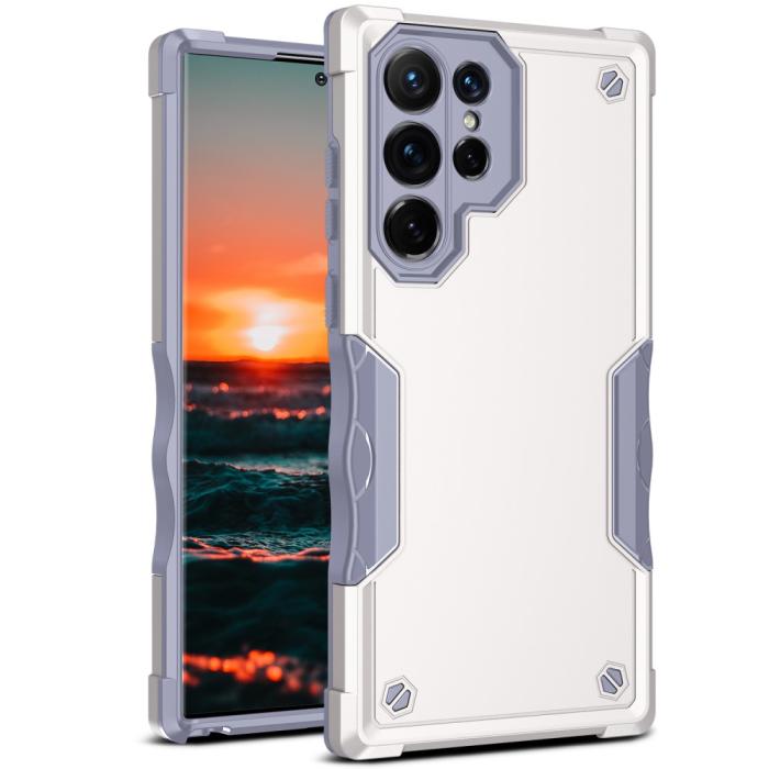 Bild 1, Samsung Galaxy S22 Ultra Skal Shockproof Hybrid Vit