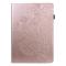 iPad Mini (2021) Fodral Mandala Flower Case Stand Roséguld