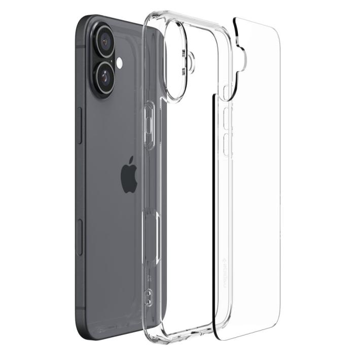 Bild 6, Spigen iPhone 16 Skal Ultra Hybrid Crystal Clear