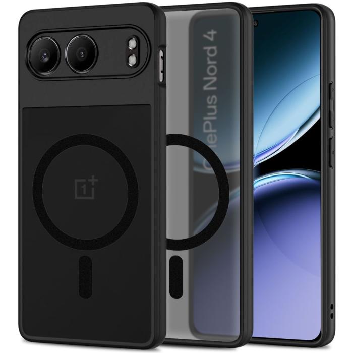 Bild 1, Tech-Protect OnePlus Nord 4 Skal MagSafe MagMat Matt Svart