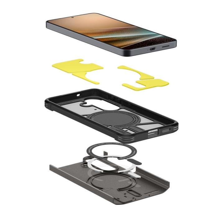 Bild 5, Spigen Galaxy S26 Skal MagSafe Tough Armor Gunmetal