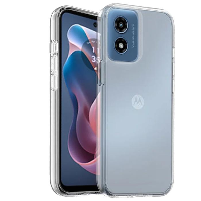 Bild 1, Motorola Moto E14 Transparent TPU Skal