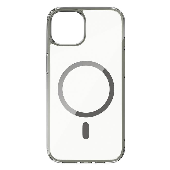Bild 3, ColorPop iPhone 14 Skal CH MagSafe Transparent/Titanium