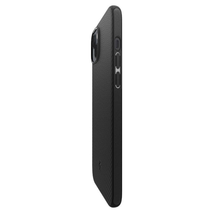 Bild 6, Spigen iPhone 15 Plus / 14 Plus Skal MagSafe Mag Armor Matt Svart
