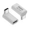 140W USB 3.1 USB-C Hane till USB-C Hona Adapter 8K 40Gbps Vit