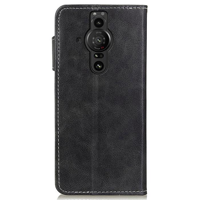 Bild 3, Sony Xperia Pro-I Fodral S-Line Läder Svart