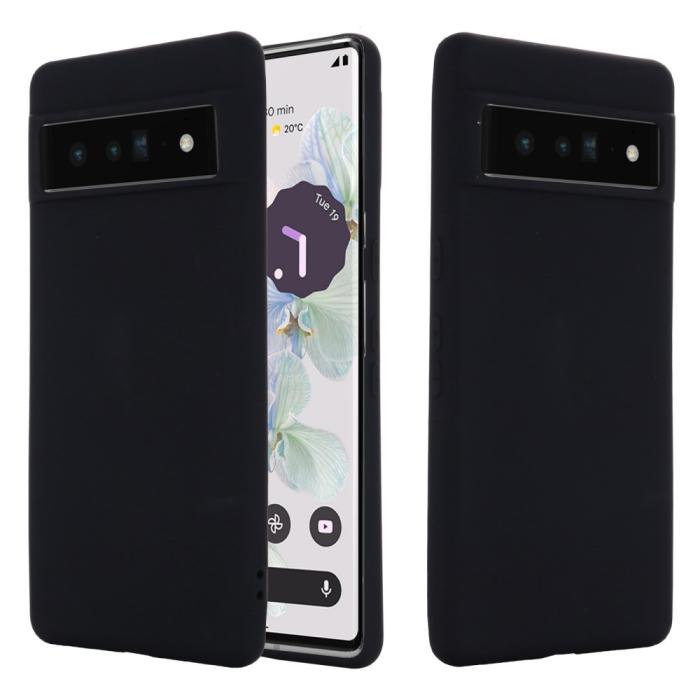 Bild 2, Google Pixel 7 Skal Liquid Silikon Svart