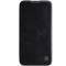 iPhone 13 Pro - NILLKIN Qin CamShield Läder Fodral - Svart