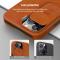 iPhone 13 Pro - NILLKIN Qin CamShield Läder Fodral - Svart