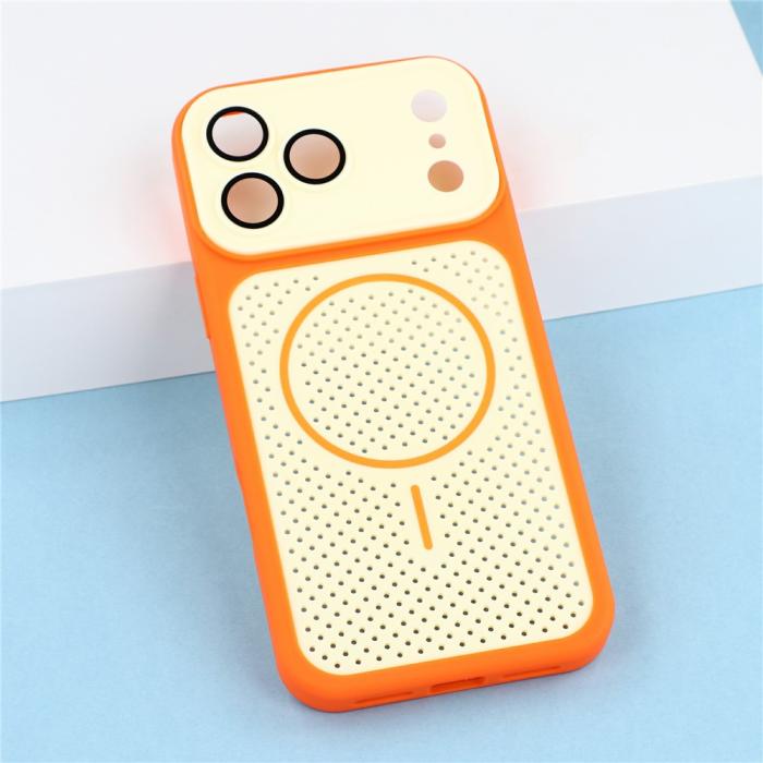 Bild 5, iPhone 18 Pro / 17 Pro Skal MagSafe Ventilerat Orange