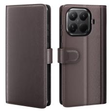 Xiaomi 17T Fodral Premium Split L&auml;der Brun
