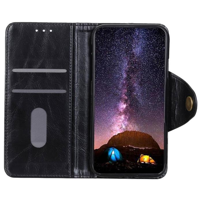 Bild 2, KHAZNEH Galaxy S23 Plus Fodral Magnetisk Mässing Svart