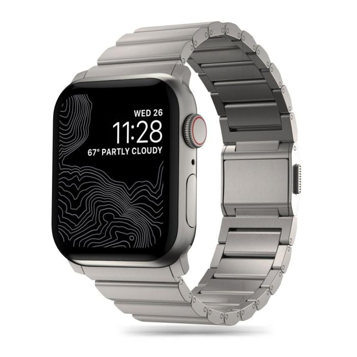 Bild 1, Tech-Protect Apple Watch 42/44/45/46/49 mm Armband Steelband