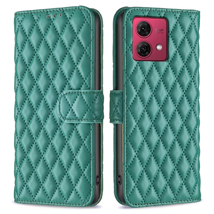 Bild 1, Motorola Moto G84 5G Fodral Diamond Grön