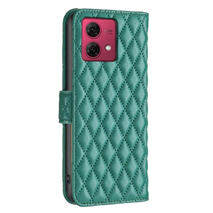 Bild 5, Motorola Moto G84 5G Fodral Diamond Grön
