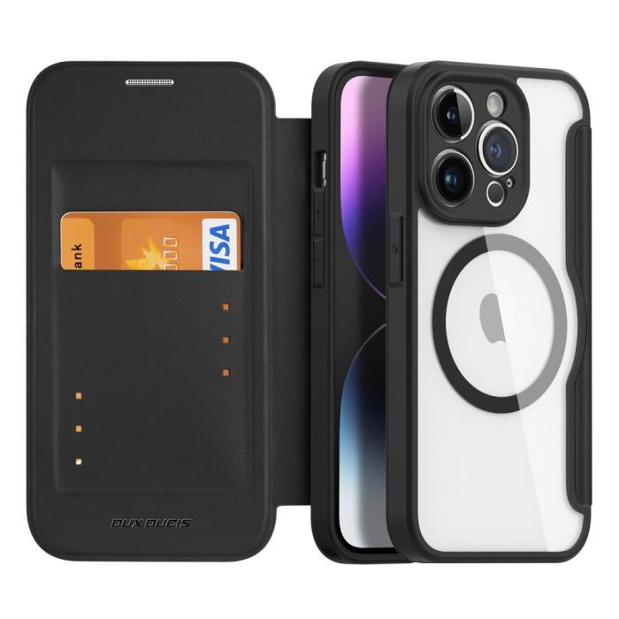 Bild 2, DUX DUCIS iPhone 14 Pro Fodral MagSafe Skin X Pro Svart