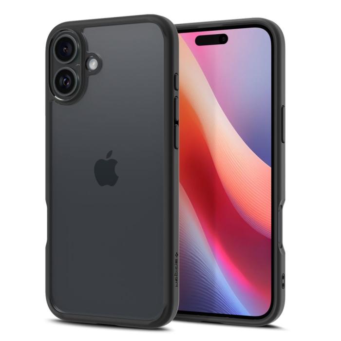 Bild 2, Spigen iPhone 16 Skal Ultra Hybrid Matt Svart