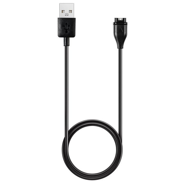 Bild 1, Tactical USB Laddare 54cm Garmin Smartwatch Svart