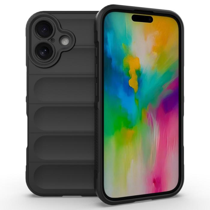 Bild 1, iPhone 16 Plus Skal Magic Shield Svart