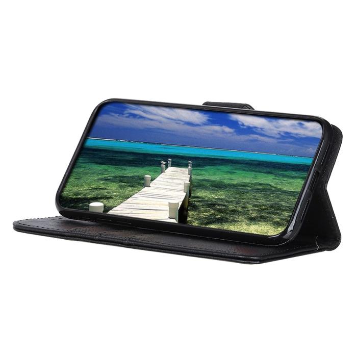 Bild 3, KHAZNEH OnePlus Nord 2T 5G Fodral Läder Svart
