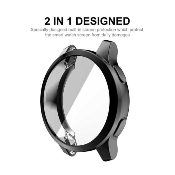 Bild 2, HAT PRINCE TPU Skal Garmin Venu 2 45 mm / Vivoactive 4 45 mm Svart
