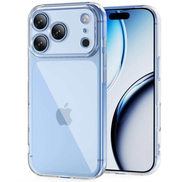 Bild 3, Tech-Protect iPhone 18 Pro / 17 Pro Skal FlexAir Transparent