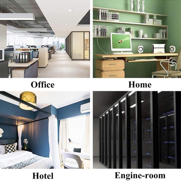 Bild 3, 5m Cat8 40Gbps RJ45 UTP Nätverkskabel Svart