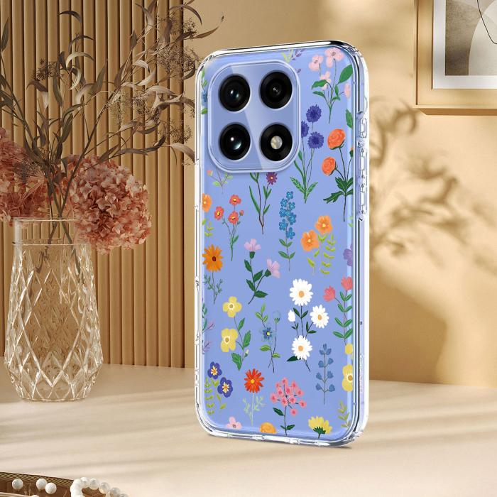 Bild 5, OnePlus 15 Skal TPU Med Tryck Blommor