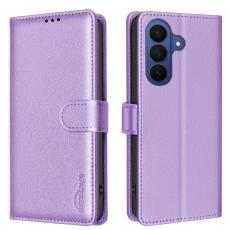 BINFEN Samsung Galaxy S26 Fodral RFID L&auml;der Lila