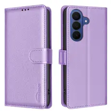 BINFEN Samsung Galaxy S26 Fodral RFID L&auml;der Lila