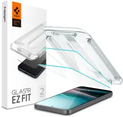 Spigen Galaxy A36 5G 2-PACK Sk&auml;rmskydd GLAS.tR "Ez Fit"