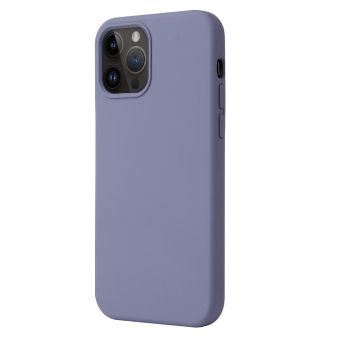 Bild 2, iPhone 15 Pro Max Skal Liquid Silikon Lilagrå