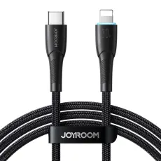 Joyroom 25 cm 20W USB-C - Lightning Laddningskabel Svart
