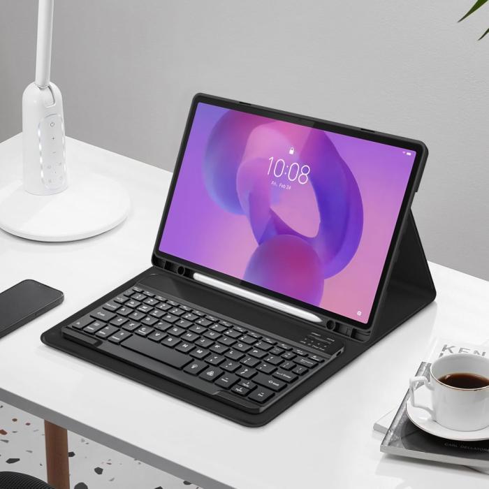 Bild 4, Tech-Protect Lenovo Idea Tab Pro Fodral SC Tangentbord Svart