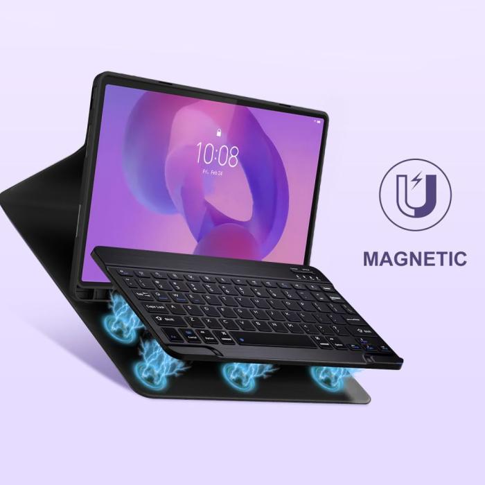 Bild 6, Tech-Protect Lenovo Idea Tab Pro Fodral SC Tangentbord Svart