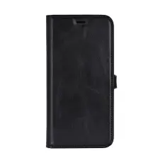 Buffalo Samsung Galaxy S25 FE 5G Fodral 2in1 &Auml;kta L&auml;der Svart